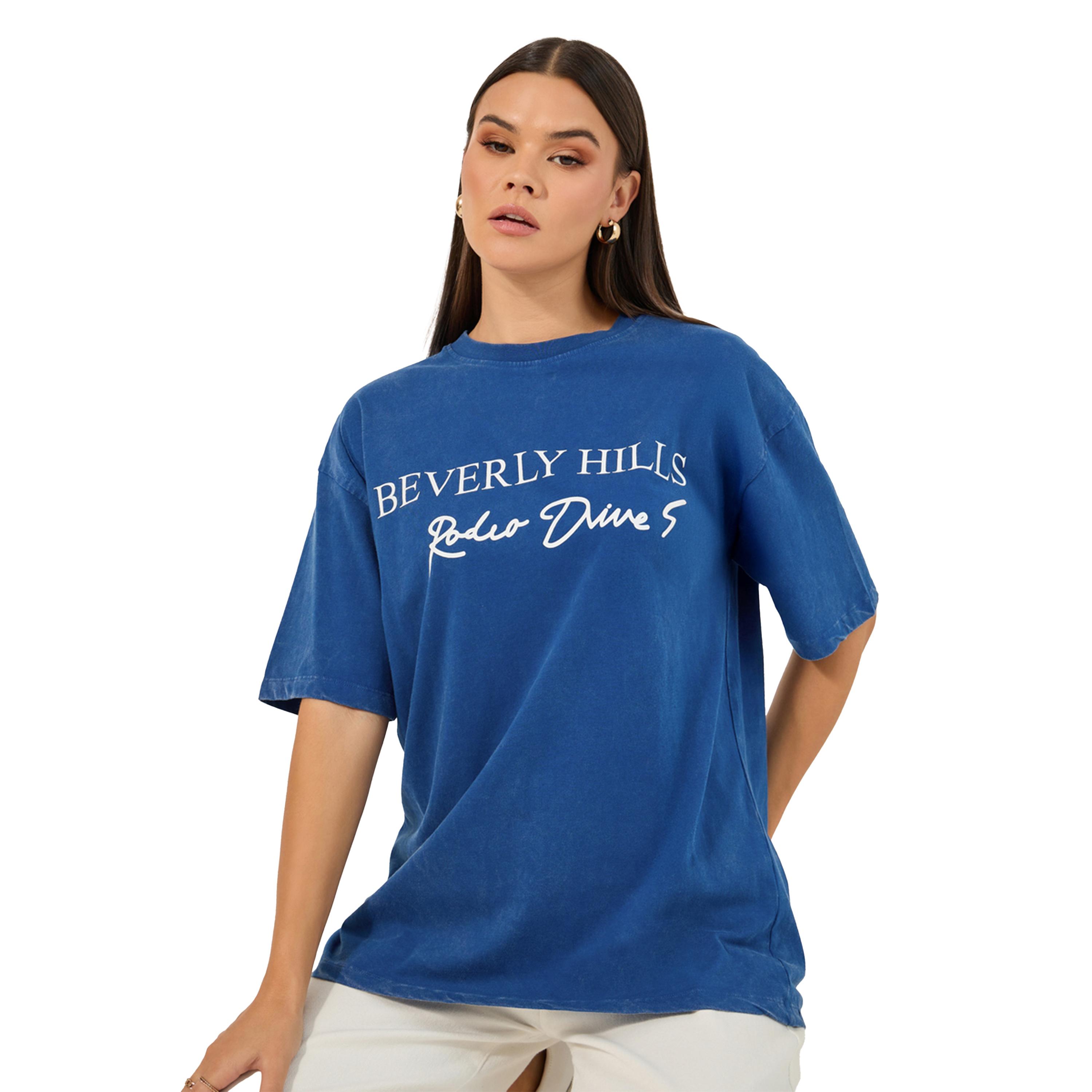 Styli Printed Oversized Round Neck Short Sleeve T-Shirt-women-clothing-tshirts-image-1
