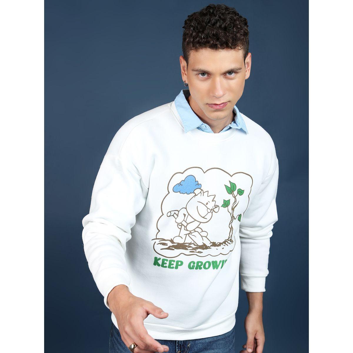 Highlander X Styli  Front Graphic Print Relaxed Fit Sweatshirt-men-winterwear-hoodiesandsweatshirts-image-1