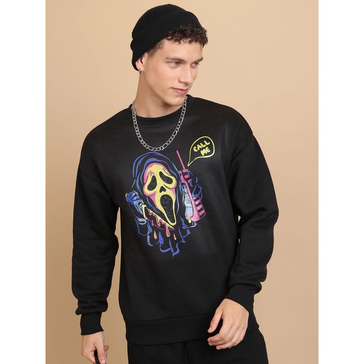 Highlander X Styli  Front Graphic Print Relaxed Fit Sweatshirt-men-winterwear-hoodiesandsweatshirts-image-1