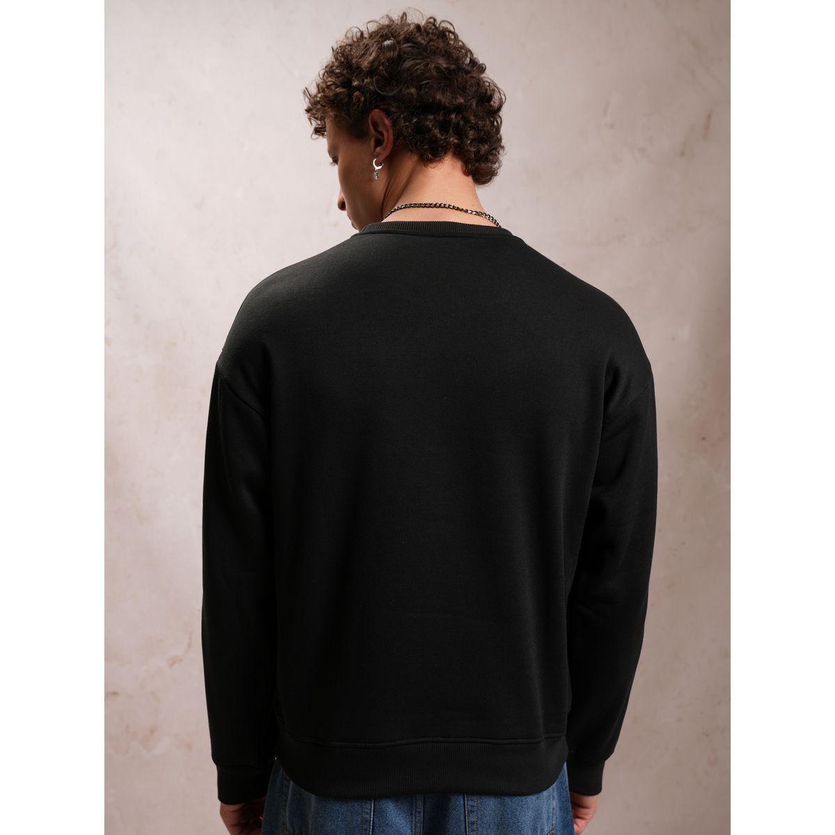 سويت شيرت بقصة مريحة وأكتاف منخفضة هايلاندر × ستايلي-men-winterwear-hoodiesandsweatshirts-image-3