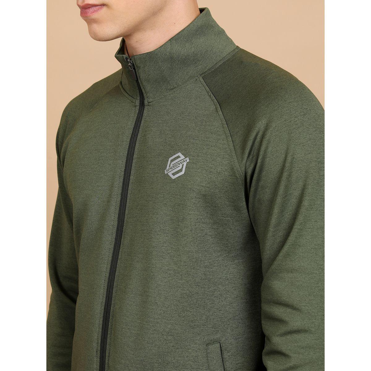 Highlander X Styli  Mock Collar Logo Detail Sweatshirt-men-winterwear-hoodiesandsweatshirts-image-2