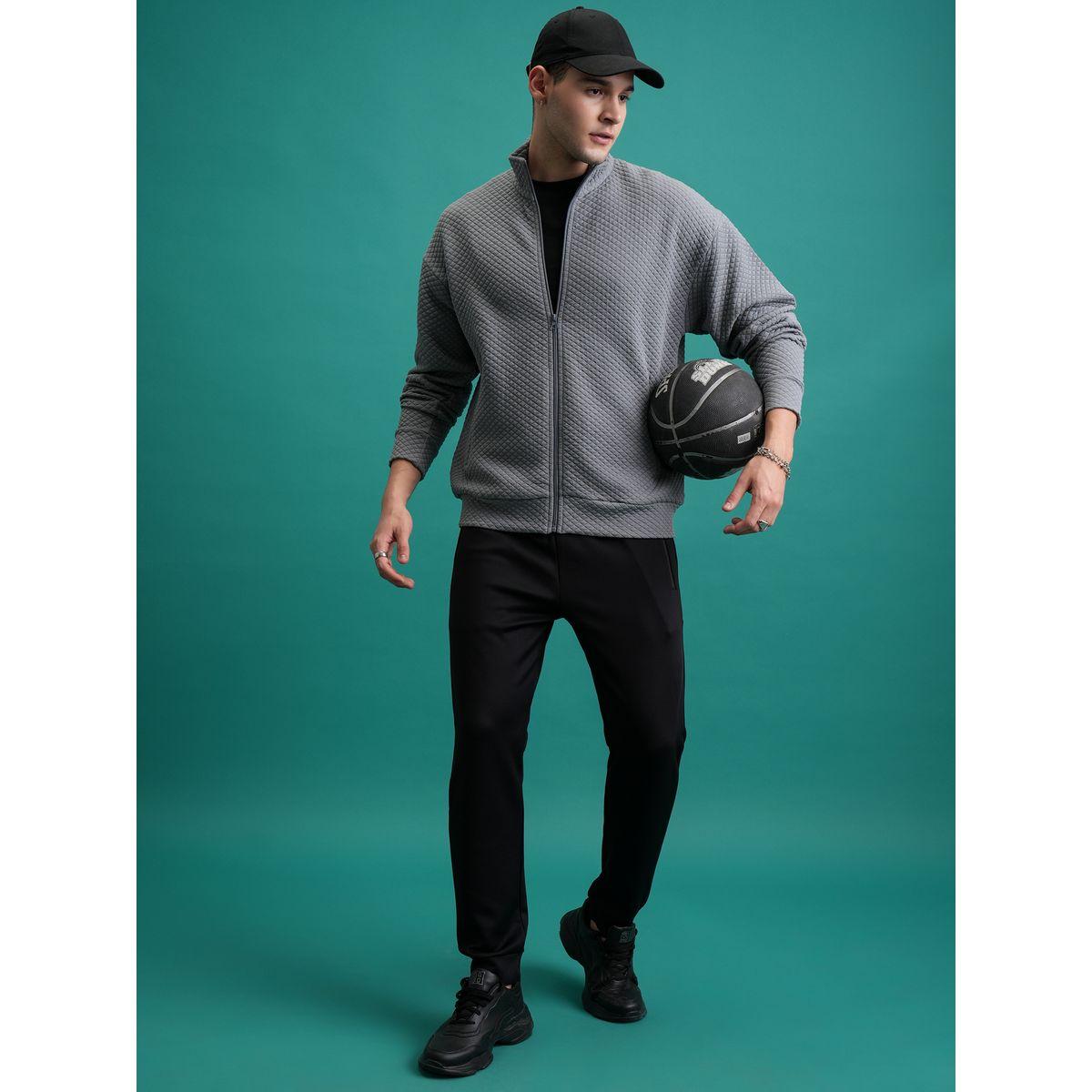 Highlander X Styli  Textured Front Zip Collared Sweatshirt-men-winterwear-hoodiesandsweatshirts-image-4