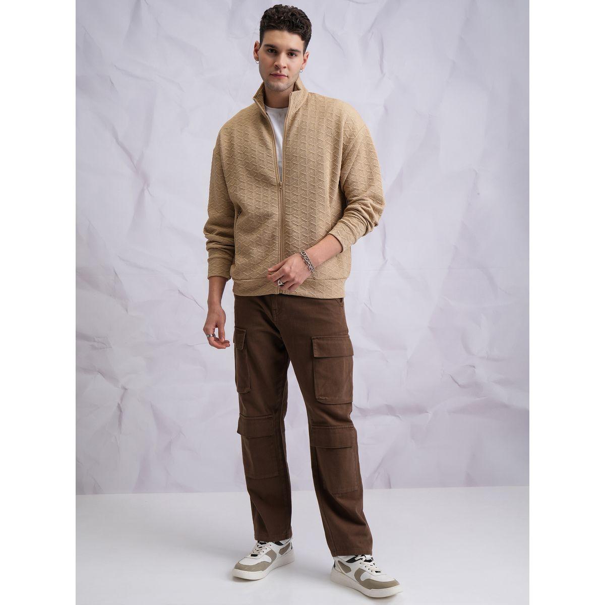 Highlander X Styli  Textured Front Zip Collared Sweatshirt-men-winterwear-hoodiesandsweatshirts-image-4