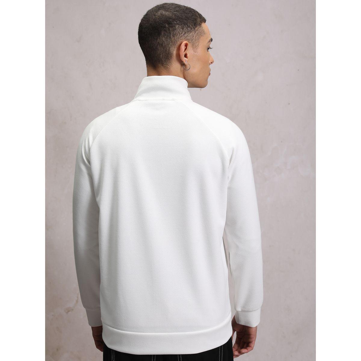سويت شيرت بتفاصيل بارزة الملمس وسحَّاب غلق هايلاندر × ستايلي-men-winterwear-hoodiesandsweatshirts-image-3