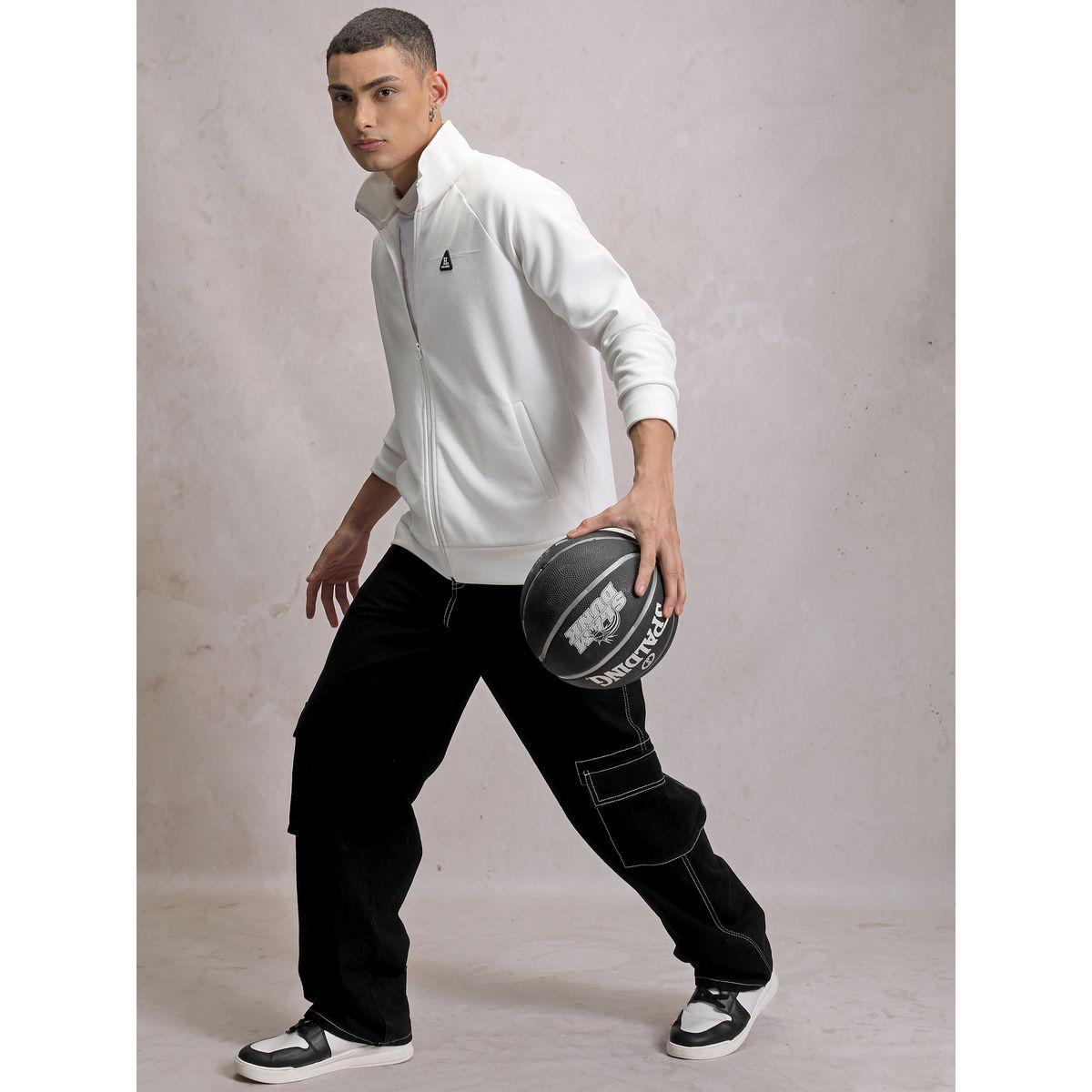 سويت شيرت بتفاصيل بارزة الملمس وسحَّاب غلق هايلاندر × ستايلي-men-winterwear-hoodiesandsweatshirts-image-4