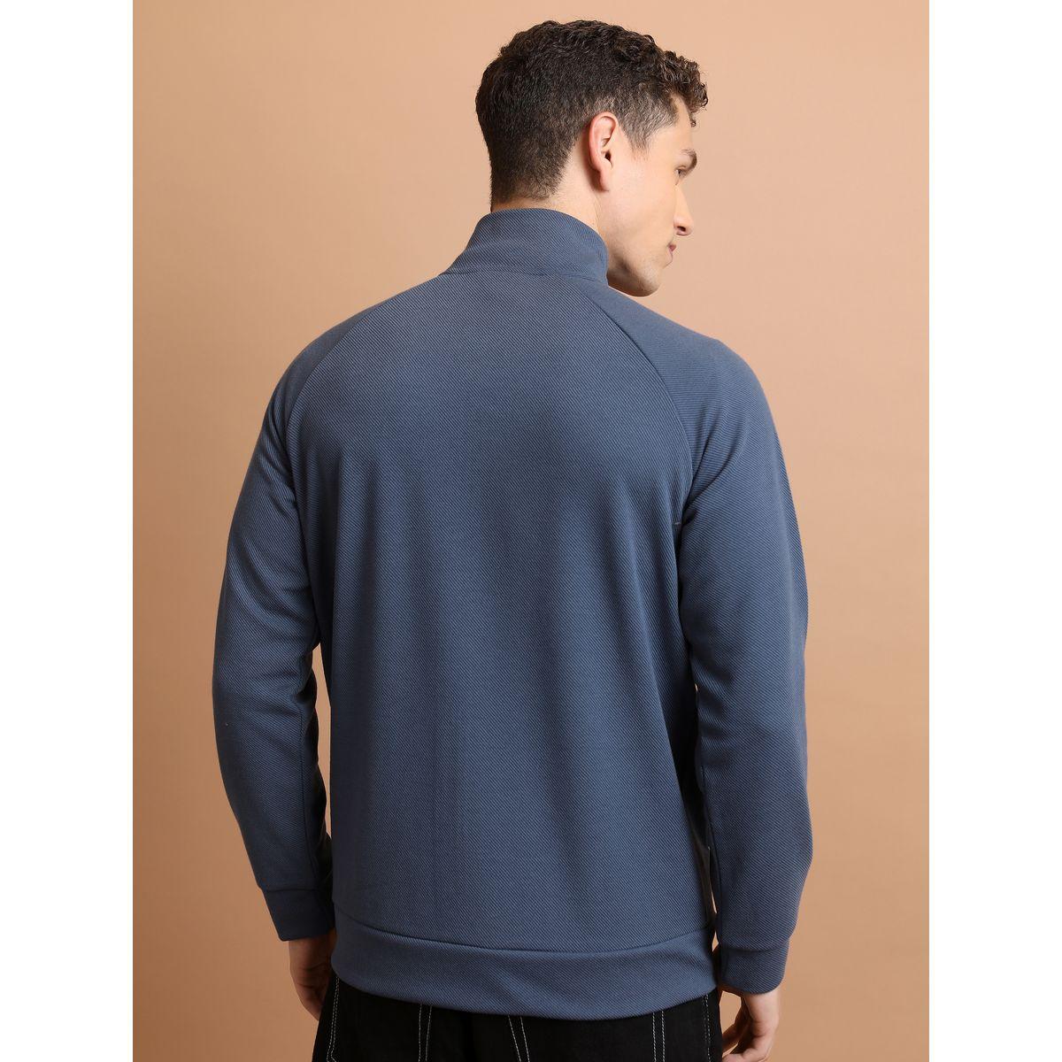 Highlander X Styli  Textured Badge Detail Full Zip Sweatshirt-men-winterwear-hoodiesandsweatshirts-image-3