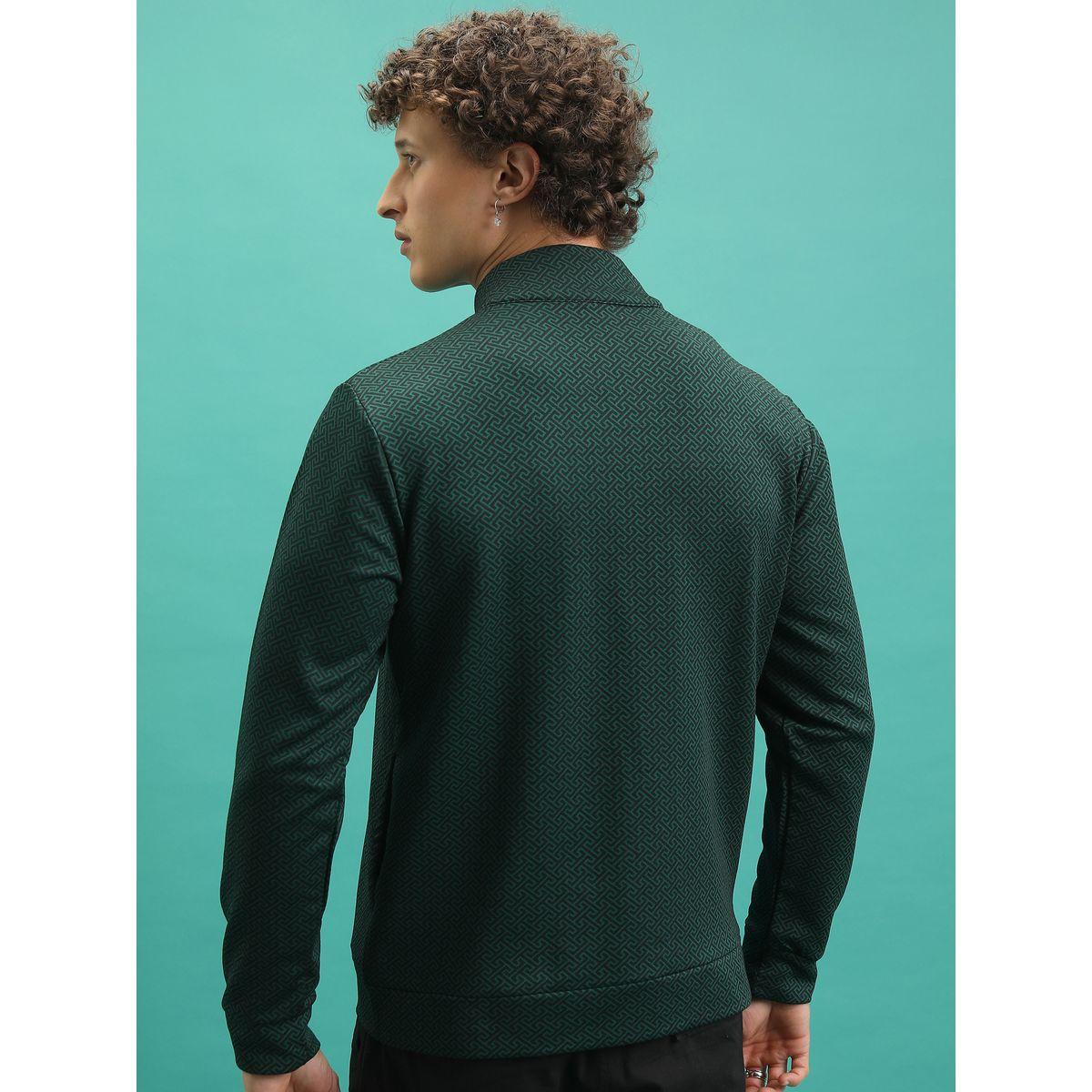 Highlander X Styli  Geometric Print High Neck Full Zip Sweatshirt-men-winterwear-hoodiesandsweatshirts-image-3