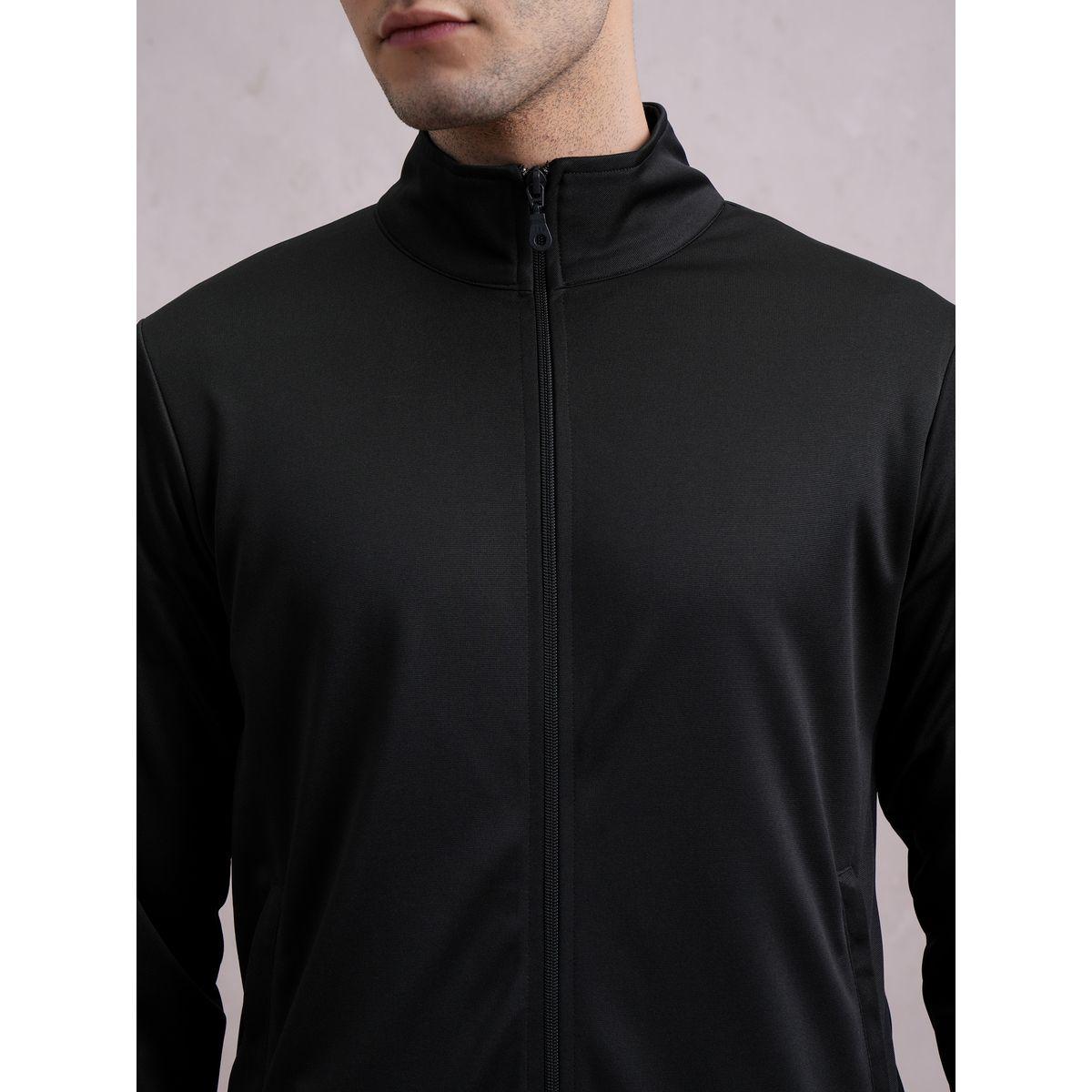 سويت شيرت سادة بياقة عالية وسحَّاب غلق هايلاندر × ستايلي-men-winterwear-hoodiesandsweatshirts-image-3