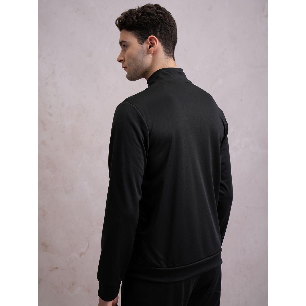 Highlander X Styli  Solid High Neck Front Zip Sweatshirt-men-winterwear-hoodiesandsweatshirts-image-3