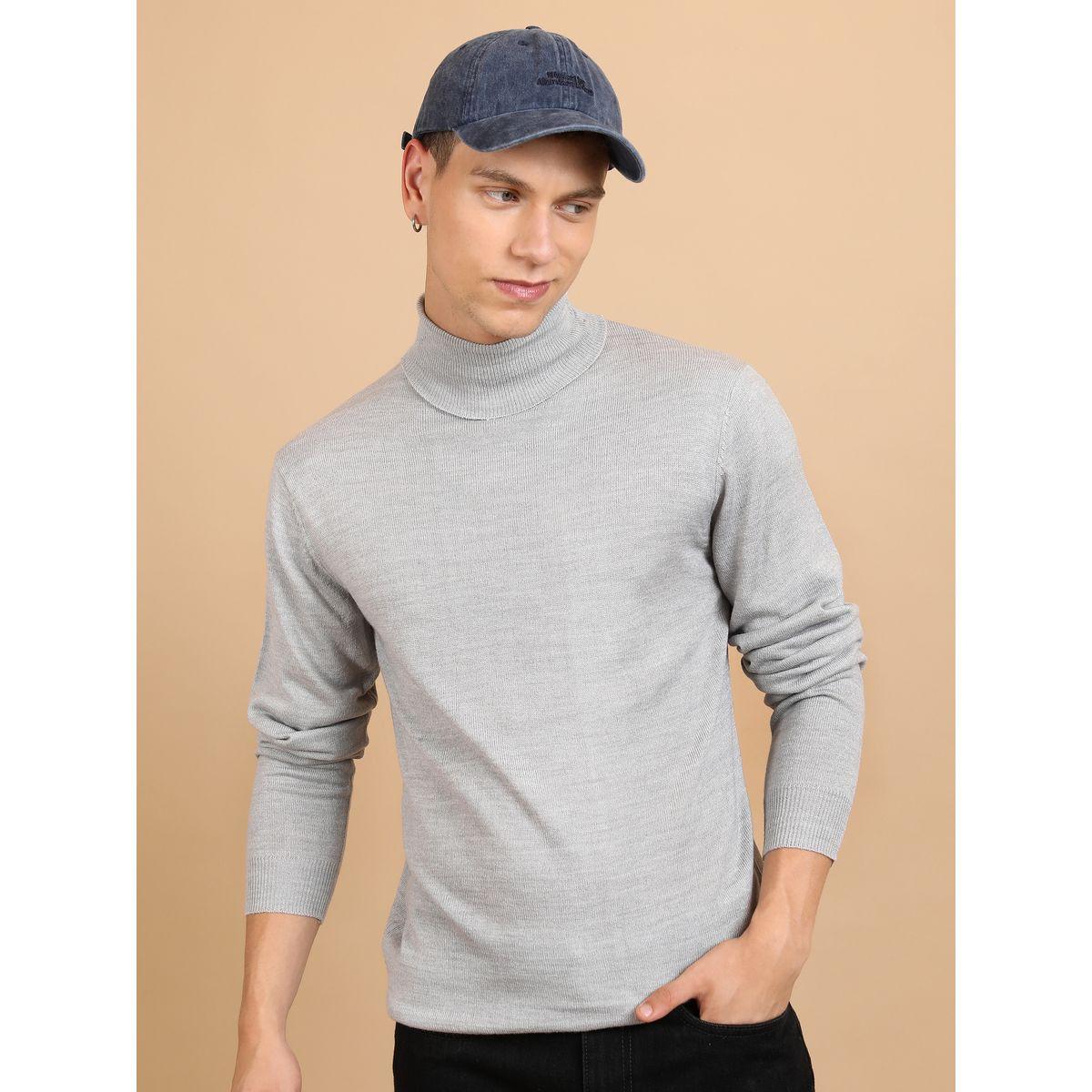 Highlander X Styli  Solid Turtle Neck Knit Sweater-men-clothing-sweatersandpullovers-image-1