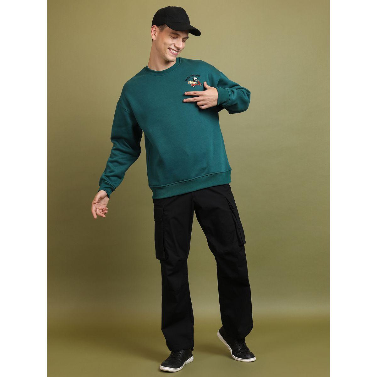 Ketch X Styli  Embroidery Detail Oversized Sweatshirt-men-winterwear-hoodiesandsweatshirts-image-4