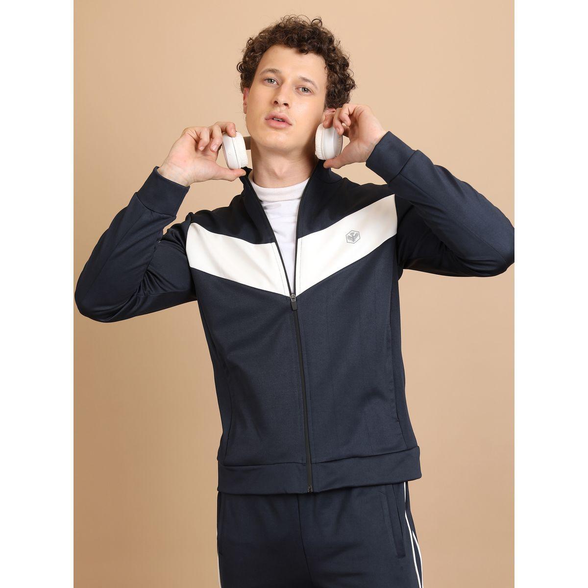 Highlander X Styli  Color Block Mock Collar Zip-Up Bomber Jacket-men-clothing-jacketsandblazers-jackets-image-1