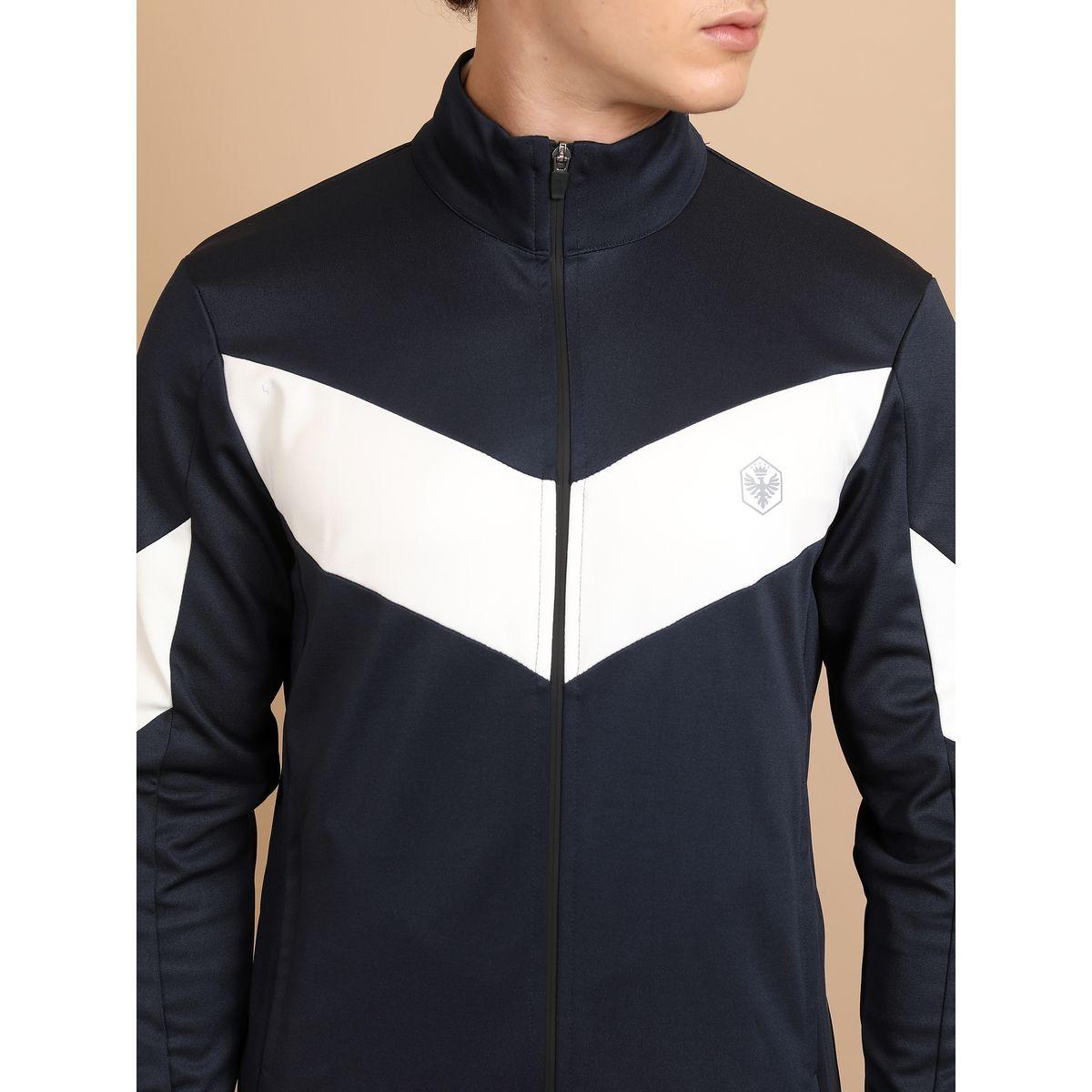 جاكيت بومبر بنمط كتل الالوان وسحَّاب غلق هايلاندر × ستايلي-men-clothing-jacketsandblazers-jackets-image-2