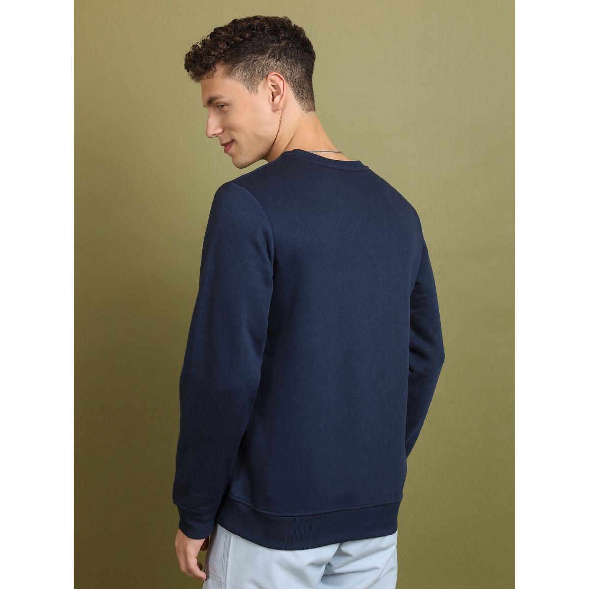 Highlander X Styli  Typography Print Ribbed Cuff Sweatshirt-men-winterwear-hoodiesandsweatshirts-image-3
