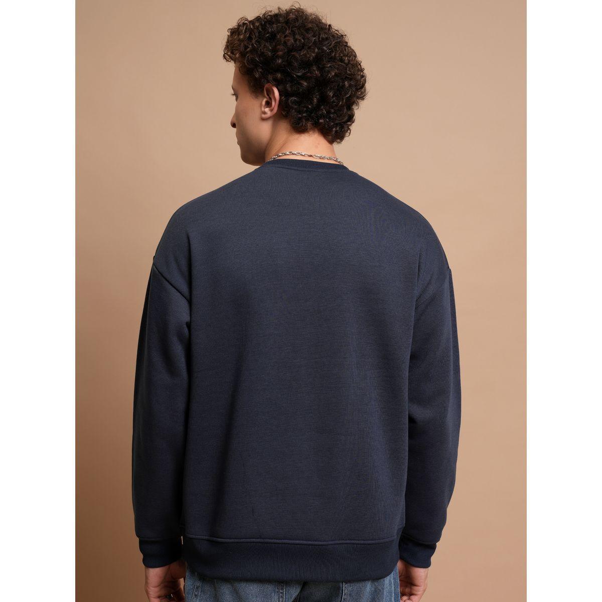 سويت شيرت بقصة مريحة وأكتاف منخفضة هايلاندر × ستايلي-men-winterwear-hoodiesandsweatshirts-image-3