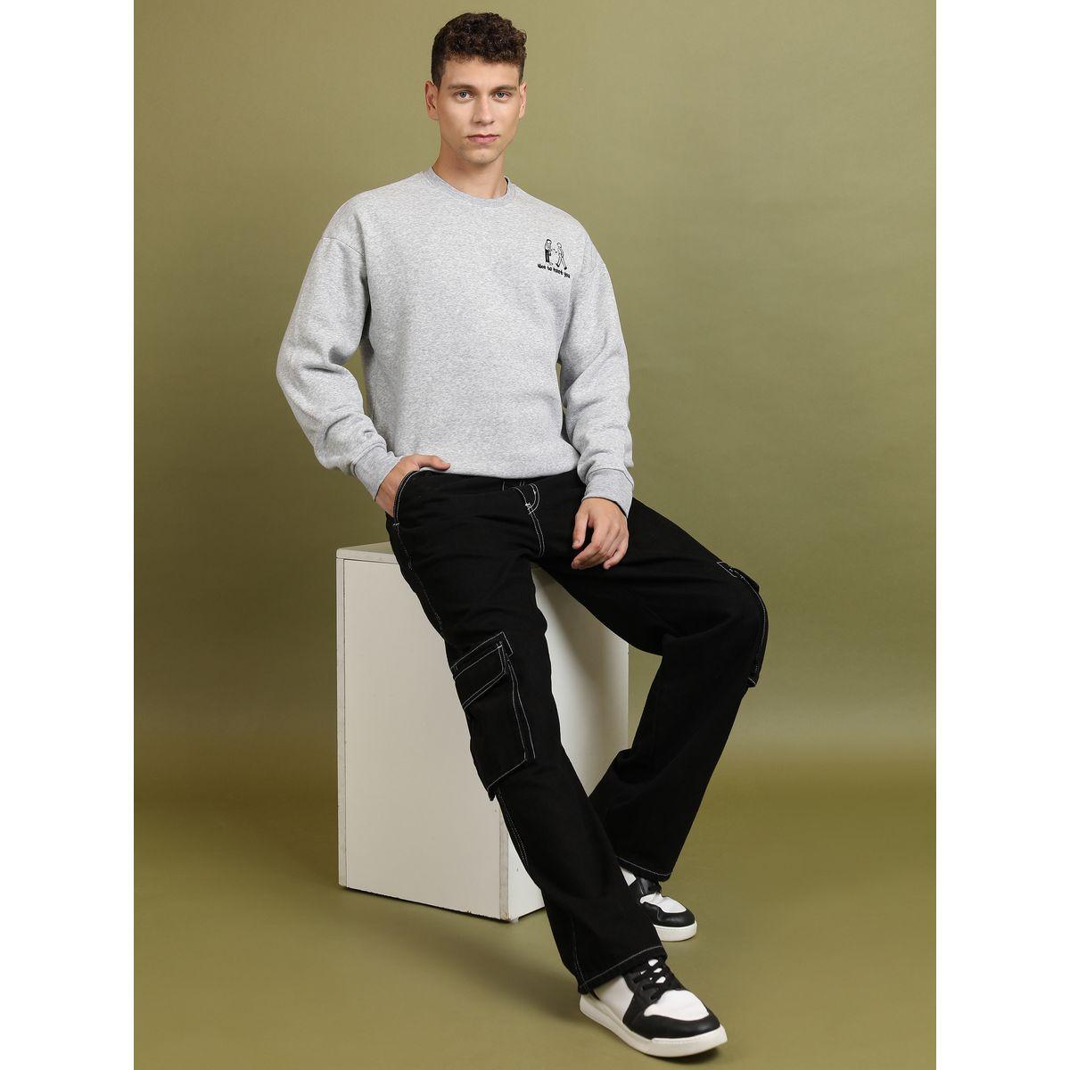 سويت شيرت فضفاض بتفاصيل مُطرّزة كيتش × ستايلي-men-winterwear-hoodiesandsweatshirts-image-4