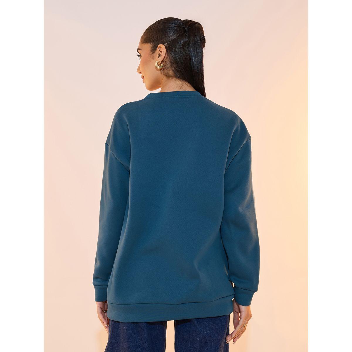 Take Two Oversized Embroidery Detail Sweatshirt-women-winterwear-hoodiesandsweatshirts-sweatshirts-image-5