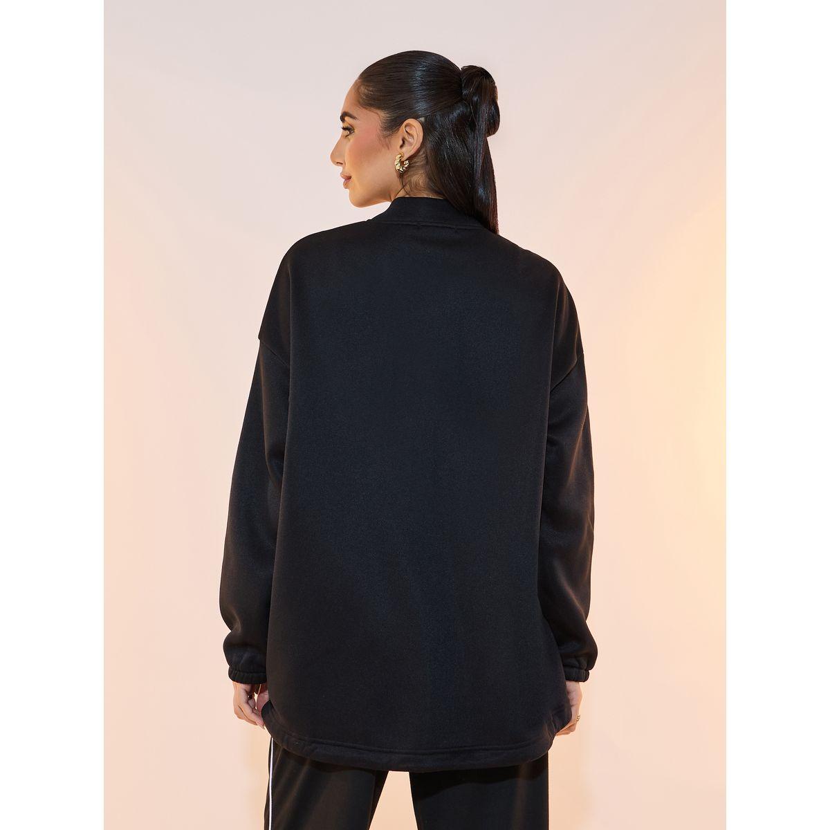 Take Two Solid Front Zipper Drawstring Hem Jacket-women-winterwear-coatsandjackets-jackets-image-5