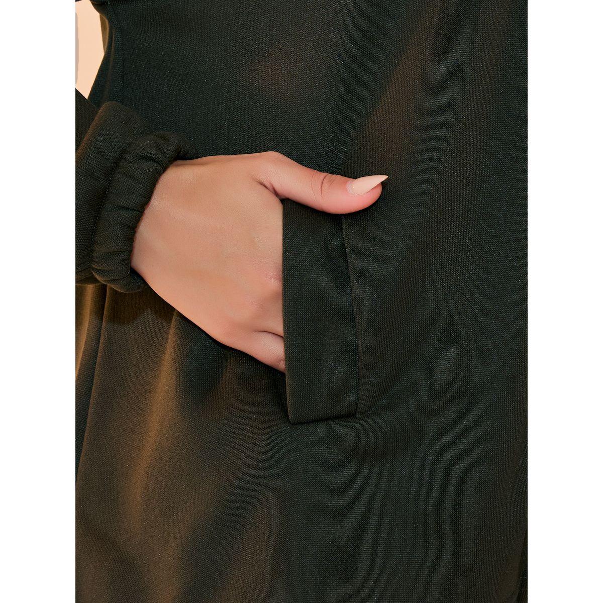 Take Two Solid Front Zipper Drawstring Hem Jacket-women-winterwear-coatsandjackets-jackets-image-4