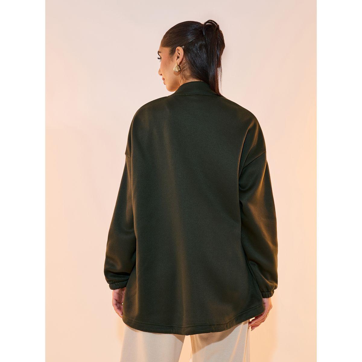 Take Two Solid Front Zipper Drawstring Hem Jacket-women-winterwear-coatsandjackets-jackets-image-5