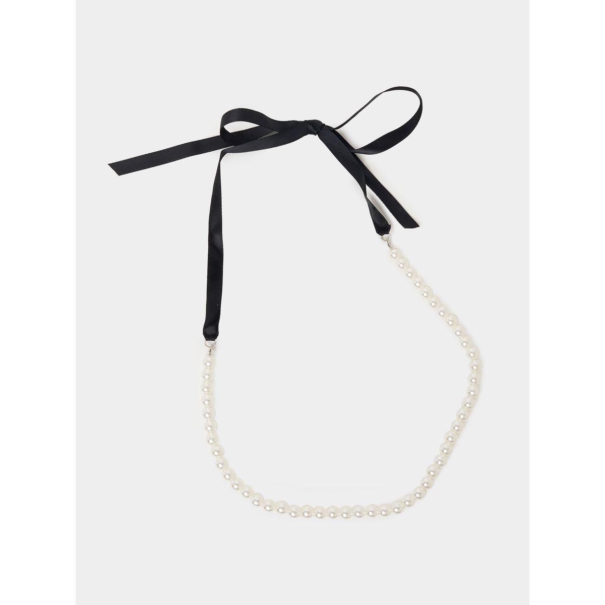 عقد مزين بلؤلؤ صناعي-women-watchesandjewellery-jewellery-necklacesandpendants-image-1