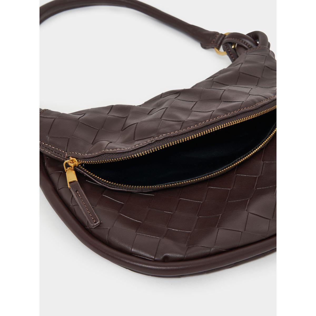 Styli Textured Shoulder Bag with Attached Pouch-women-bagsandwallets-handbags-image-5