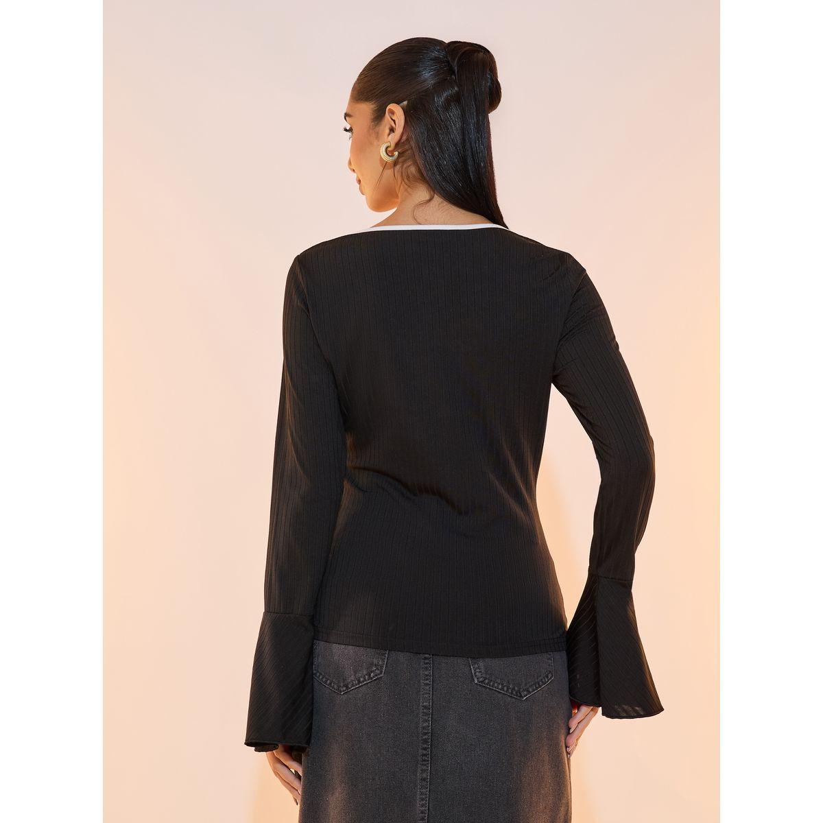 Take Two Square Neck Ribbed Knit Top with Contrast Trim-women-clothing-shirtsandblouses-blouses-image-5
