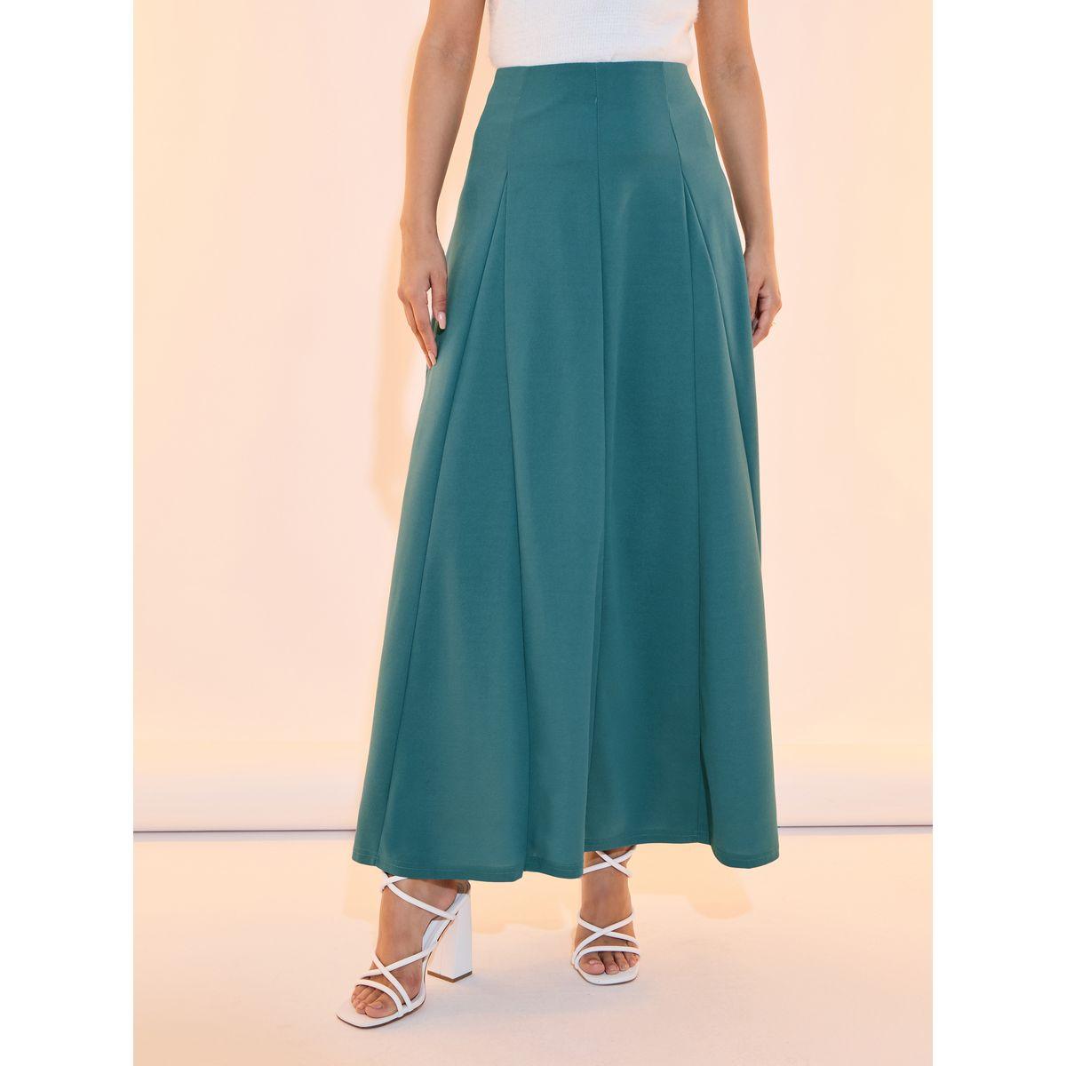 Take Two Solid High Rise A-Line Maxi Skirt-women-clothing-bottoms-skirts-image-2