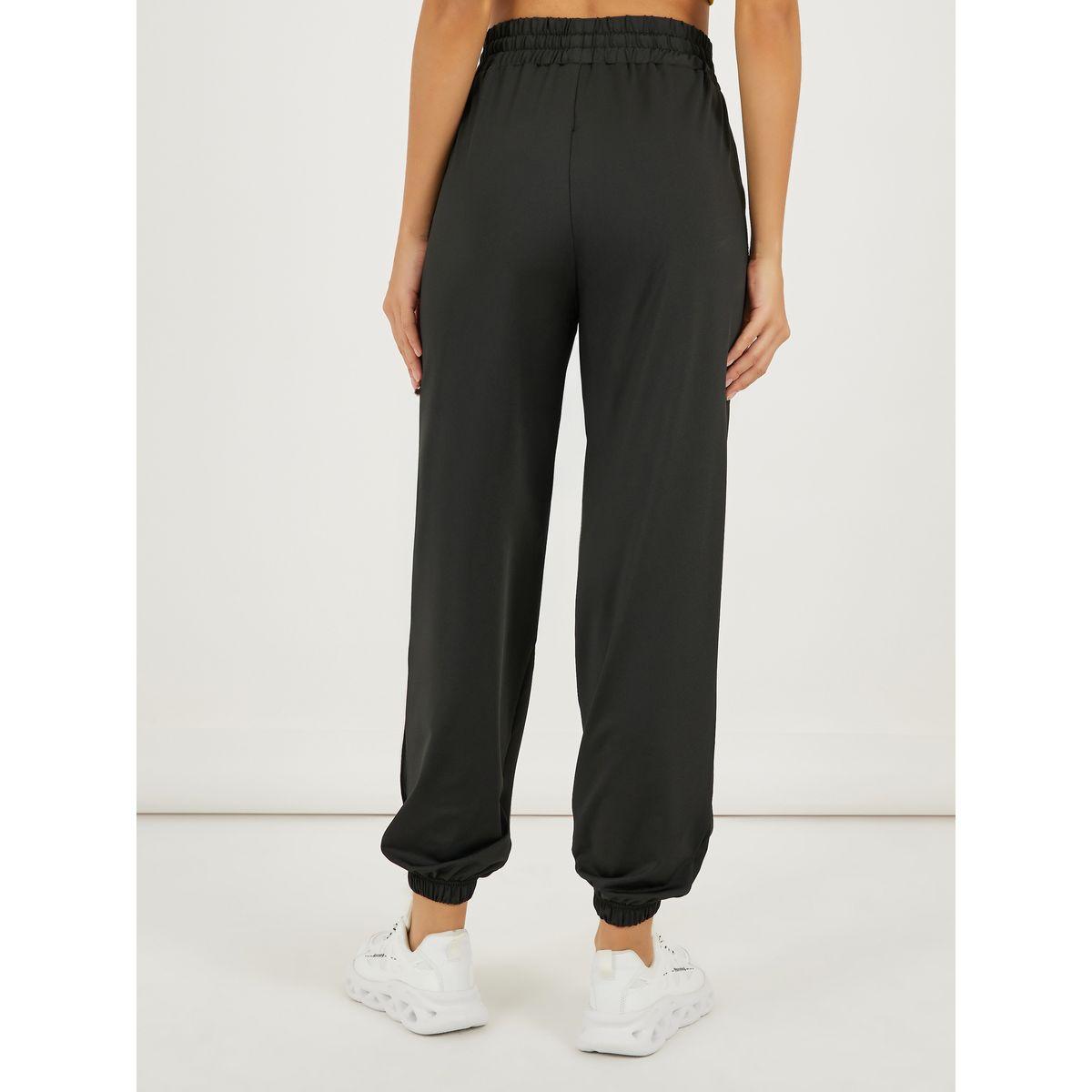 Seam & Drawstring Detail Joggers-women-clothing-sportswearandactivewear-bottoms-image-4