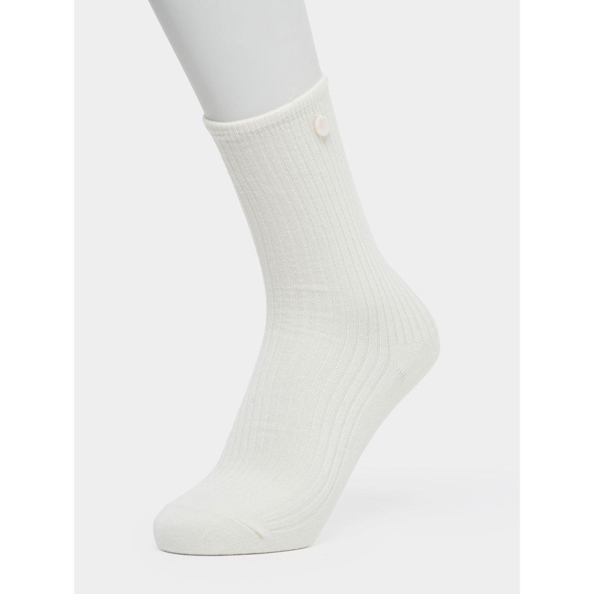 Styli Pack of 3 - Ribbed Crew Socks-women-socksandstockings-image-2