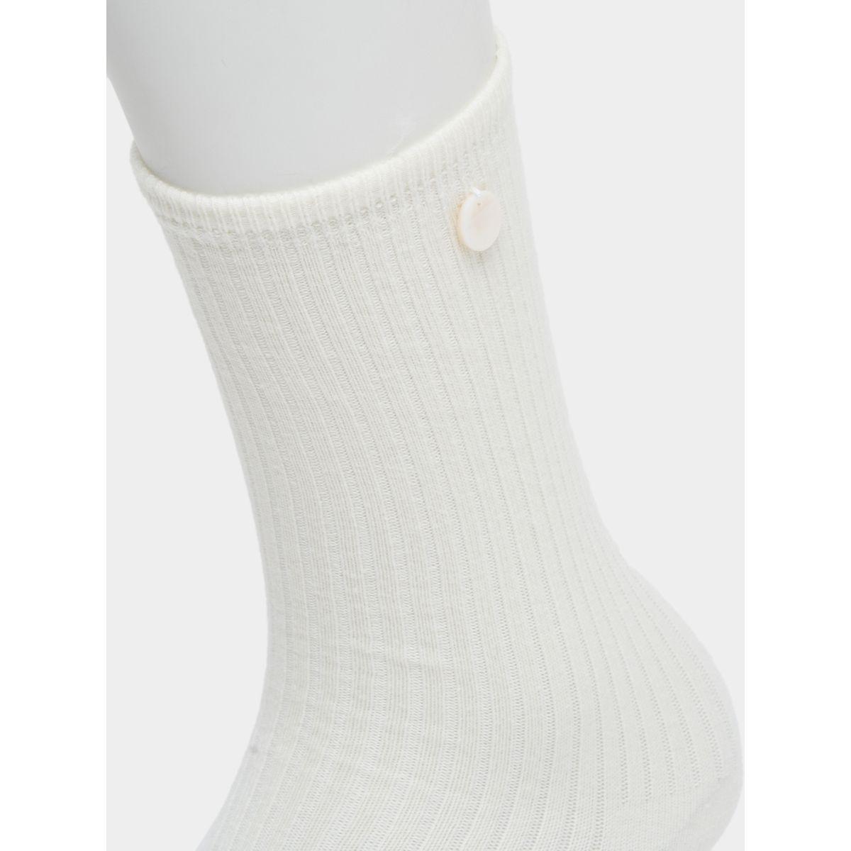 Styli Pack of 3 - Ribbed Crew Socks-women-socksandstockings-image-3