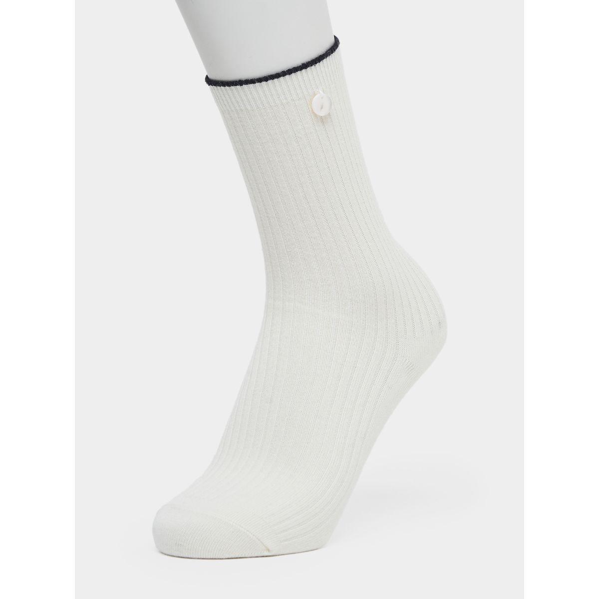 Styli Pack of 3 - Ribbed Crew Socks-women-socksandstockings-image-4