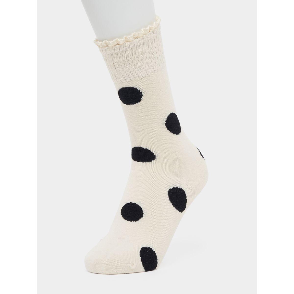 Styli Pack of 3 - Polka Dot Crew Socks-women-socksandstockings-image-2