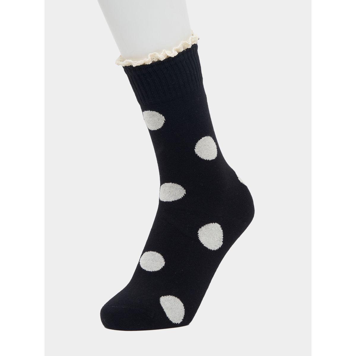 Styli Pack of 3 - Polka Dot Crew Socks-women-socksandstockings-image-4