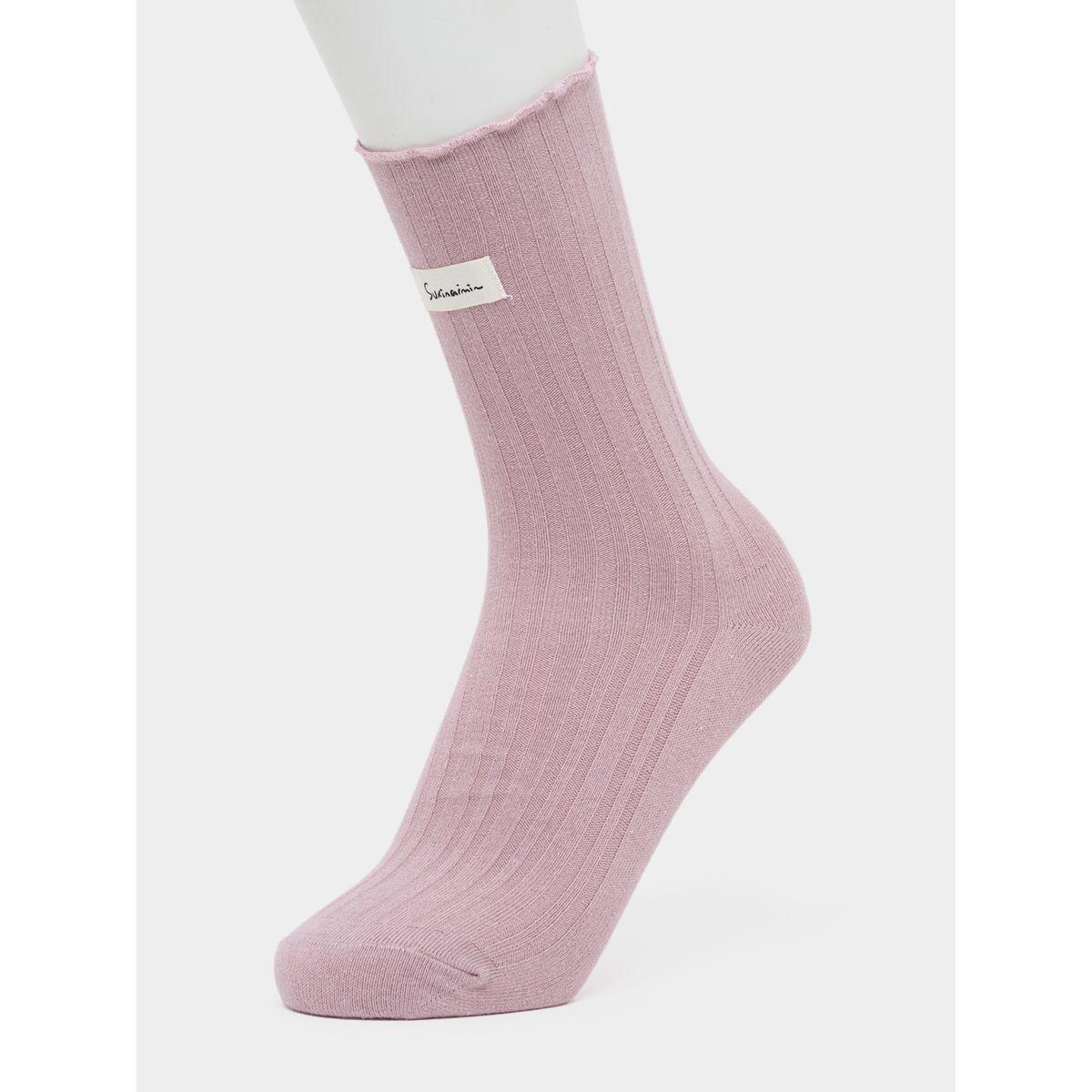 Styli Pack Of 3 - Patch Detail Socks with Frill Trim-women-socksandstockings-image-2