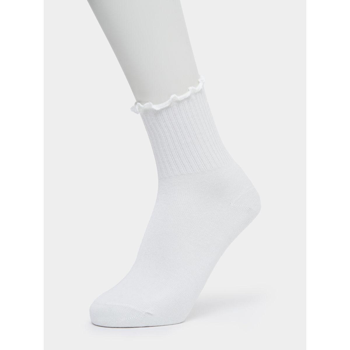 Styli Pack of 3 - Solid Crew Socks-women-socksandstockings-image-2