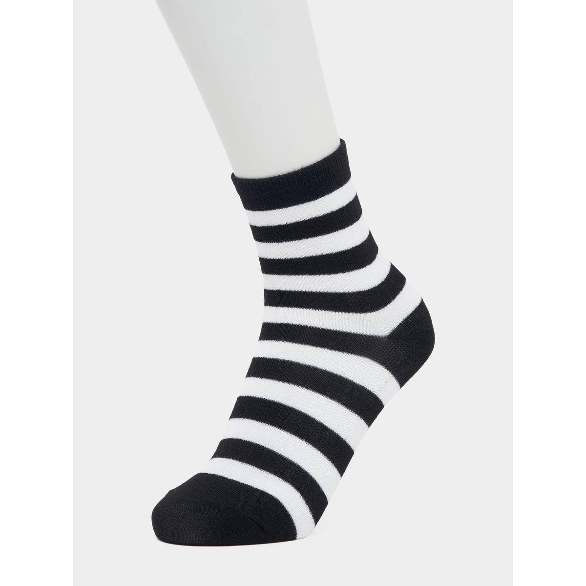 Styli Pack of 5 - Striped Crew Socks-women-socksandstockings-image-6