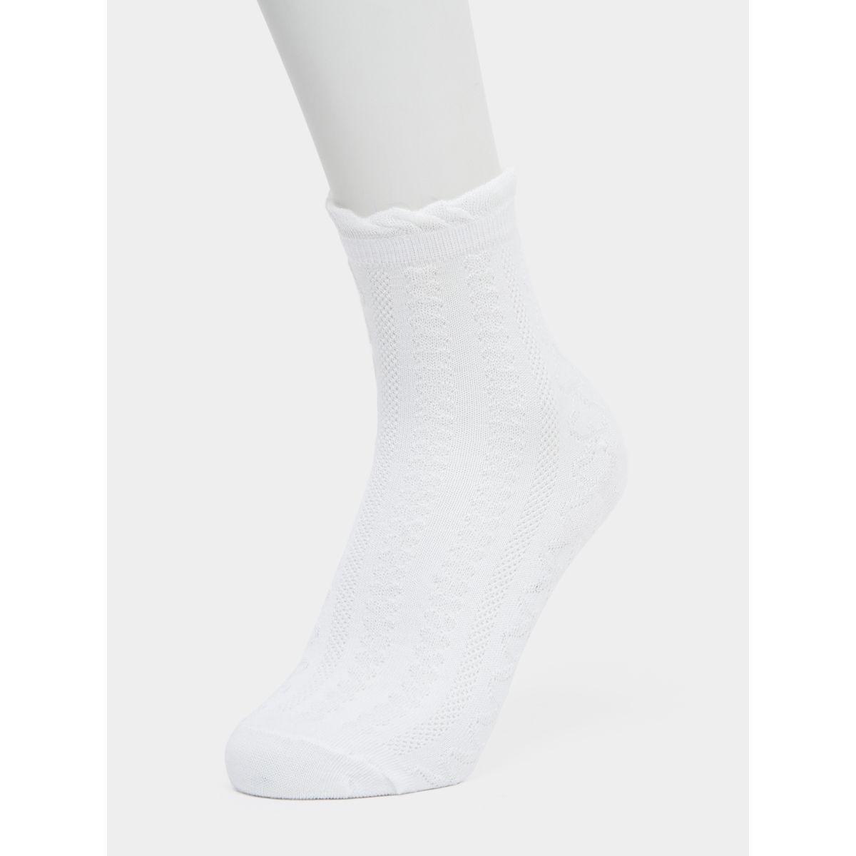 مجموعة من 5 جوارب مُطرّزة بزهور-women-socksandstockings-image-4