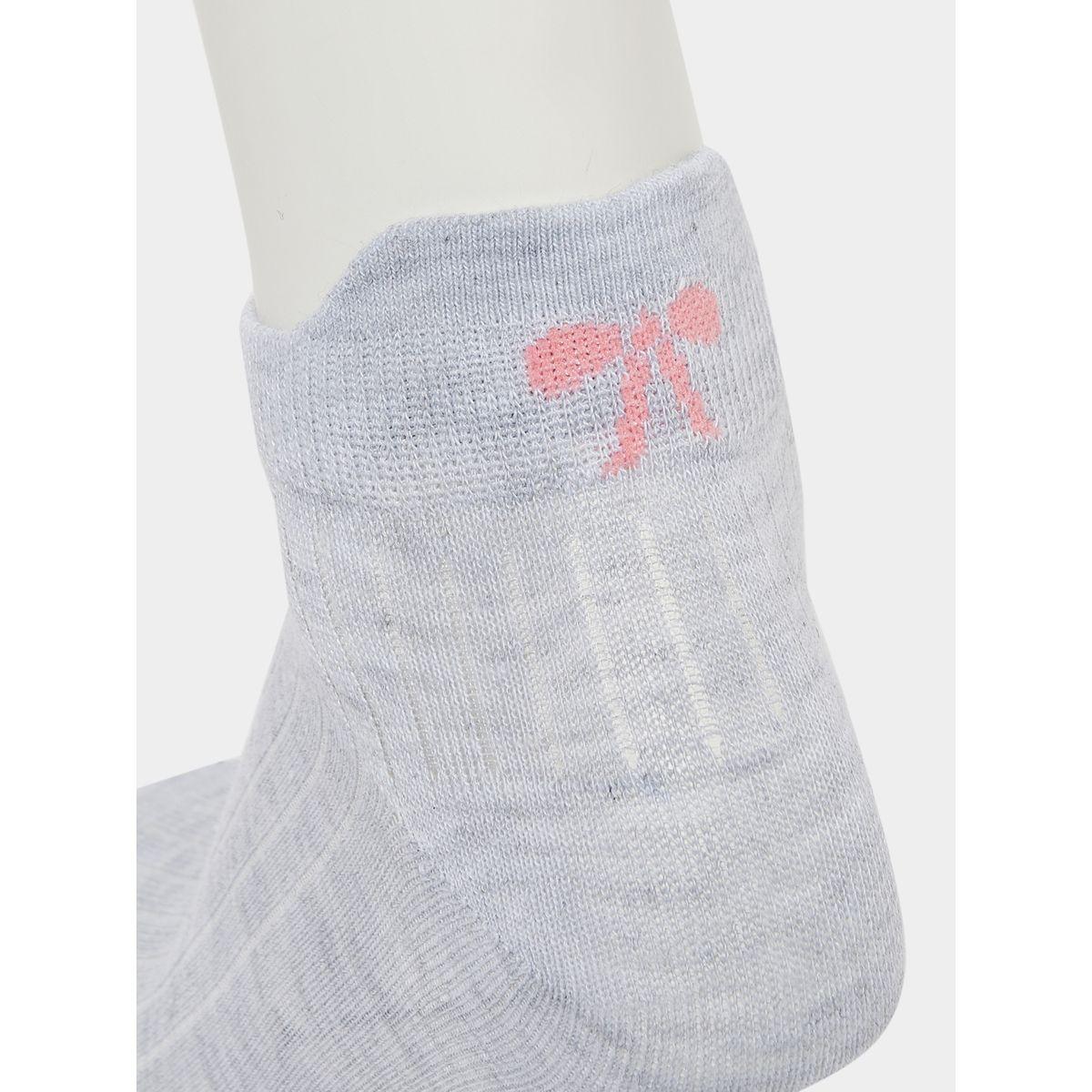 مجموعة من 5 جوارب بتفاصيل ريبون-women-socksandstockings-image-7