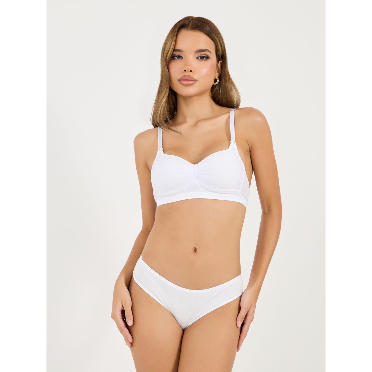 Styli Pack of 3 - Sport Text Elastic Cotton Bikini Brief-women-clothing-lingerie-panties-image-3