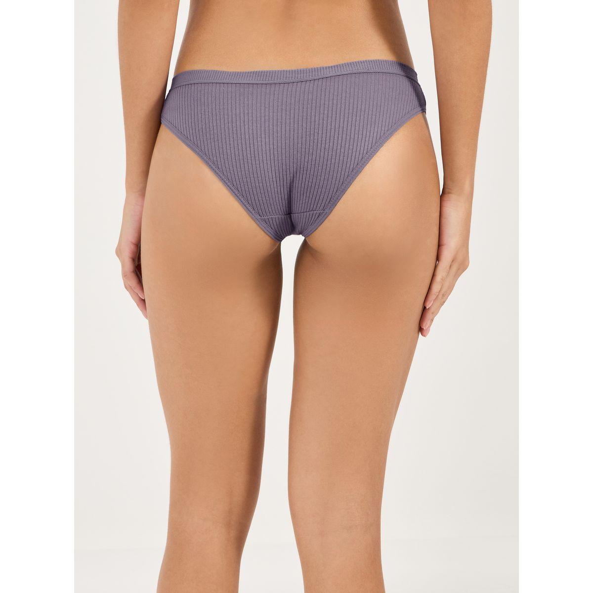 Styli Pack of 4 - Pastel Solid Cotton Bikini Brief-women-clothing-lingerie-panties-image-4