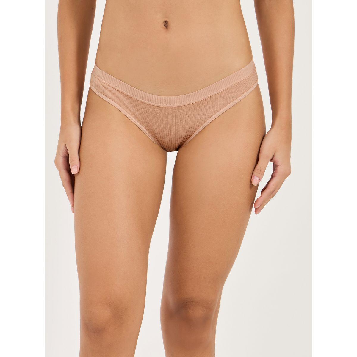 Styli Pack of 4 - Pastel Solid Cotton Bikini Brief-women-clothing-lingerie-panties-image-6