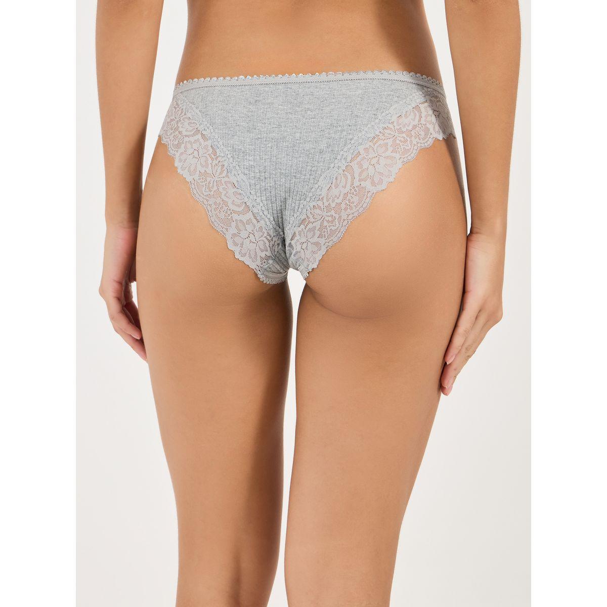 Styli Pack of 6 - Scalloped Lace Edge Cotton Bikini Brief-women-clothing-lingerie-panties-image-4