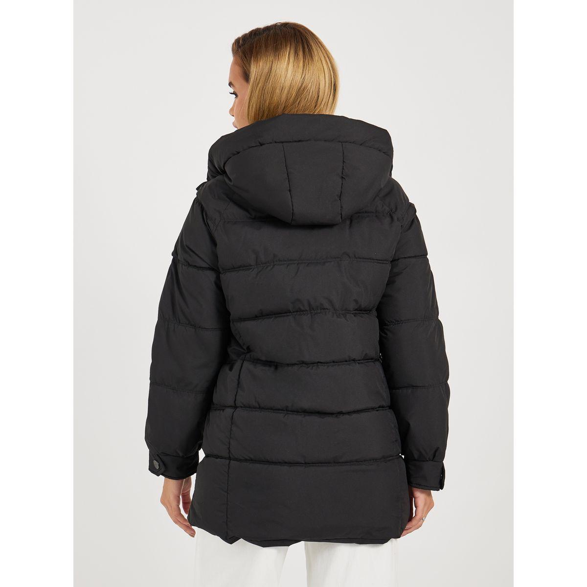 Styli Regular Fit Longline Padded Coat with Hood-women-clothing-coatsandjackets-coats-image-5