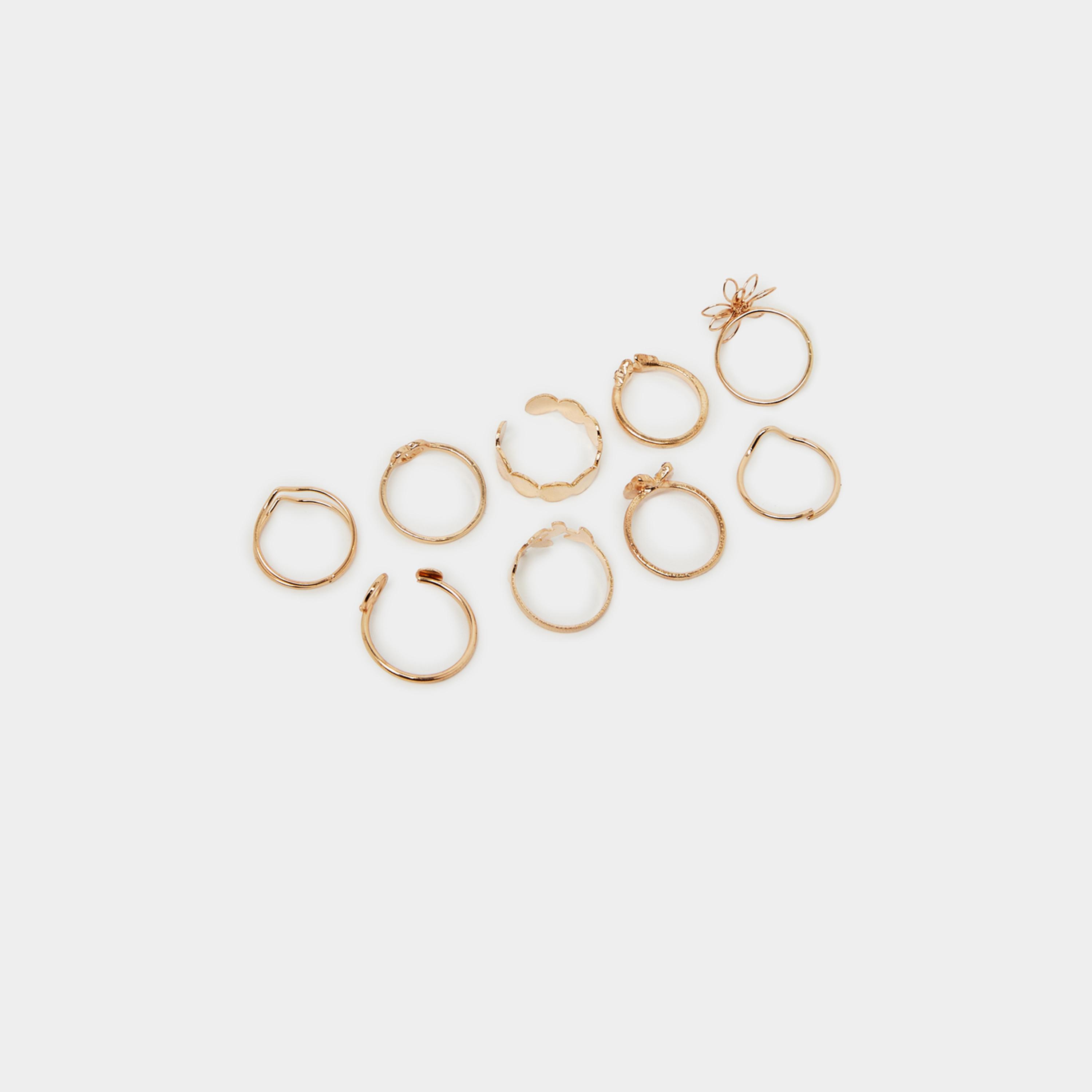 Styli Set of 24 - Textured Assorted Rings-women-watchesandjewellery-jewellery-rings-image-4