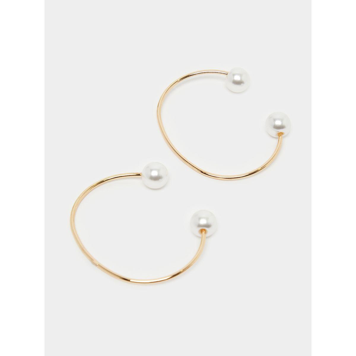 Styli Set of 2 - Faux Pearl Edge Cuff Bracelets-women-watchesandjewellery-jewellery-banglesandbracelets-image-2