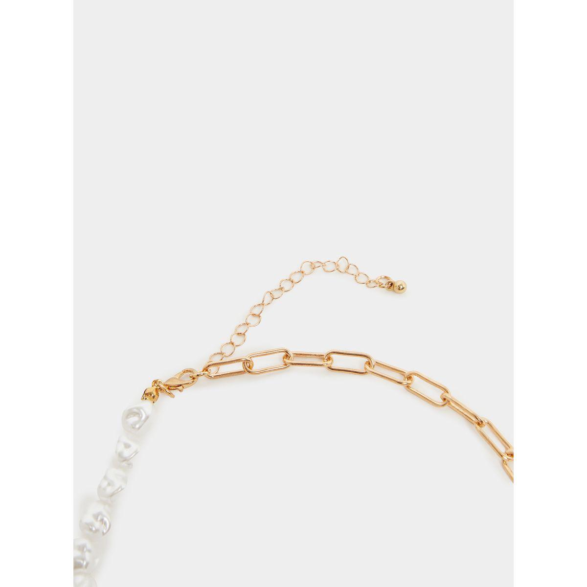 Styli Set of 2 - Faux Pearl Accent Chain Necklace-women-watchesandjewellery-jewellery-necklacesandpendants-image-5