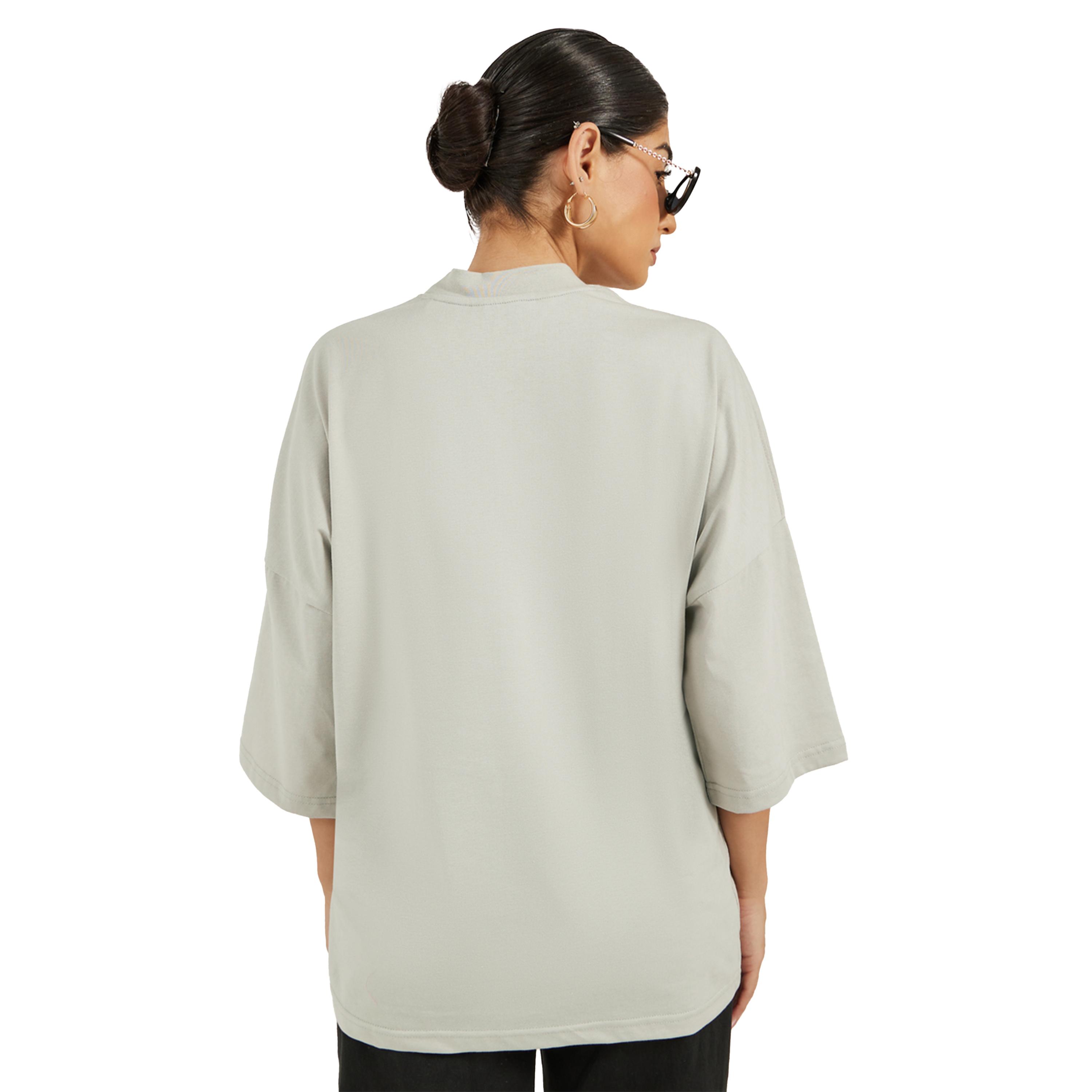Styli Slogan Printed High Neck Oversized T-Shirt-women-clothing-tshirts-image-5
