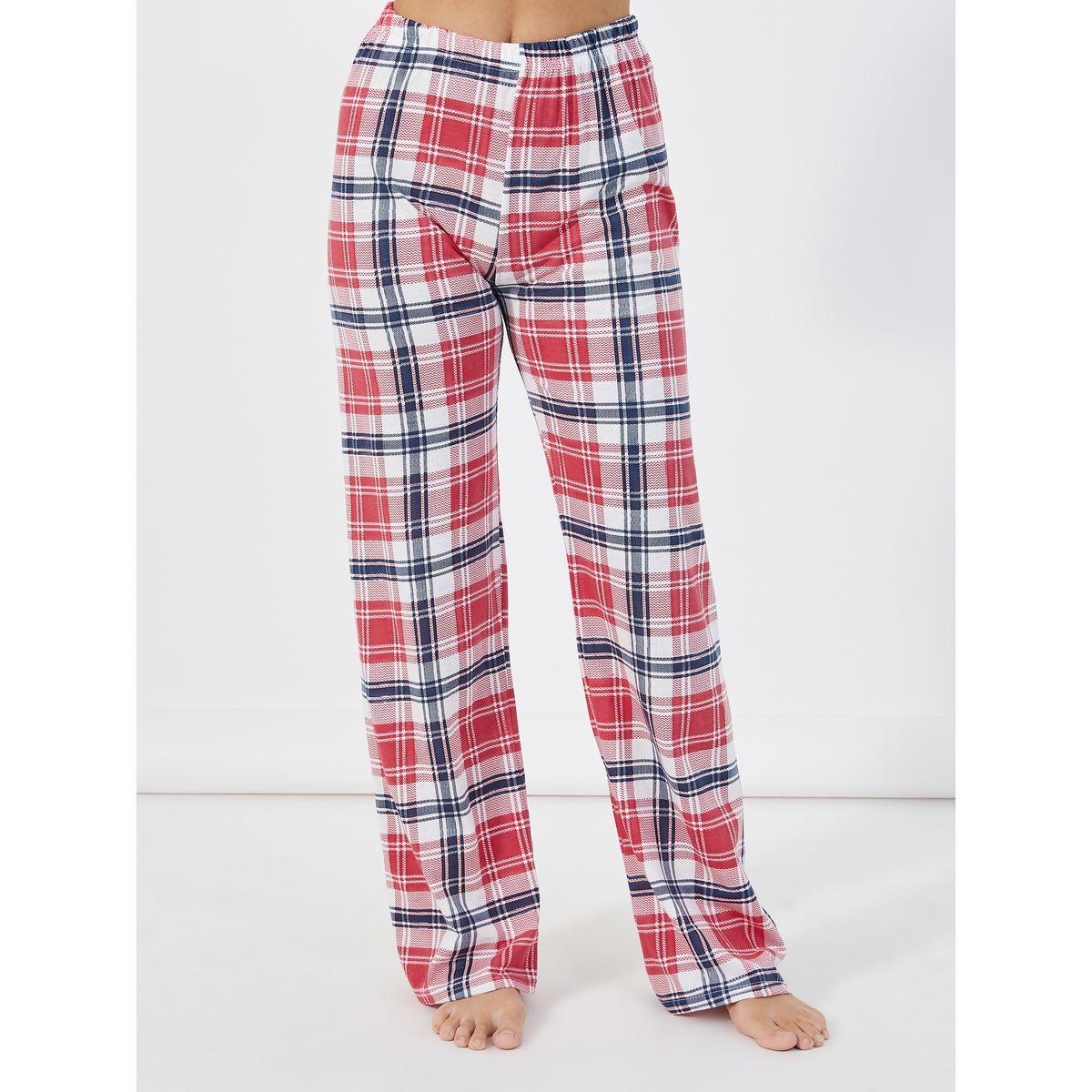 مجموعة من بنطال بيجاما مع تيشيرت بأكمام طويلة-women-clothing-nightwear-pyjamas-longsets-image-6