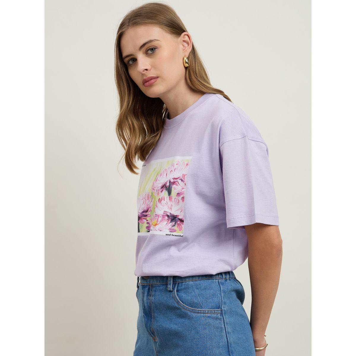 تيشيرت فضفاض بطبعة جرافيك-women-clothing-tshirts-image-3